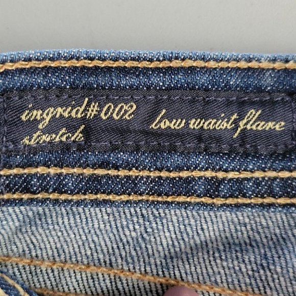 Citizens of Humanity Ingrid Stretch Lo Waist Flare Jeans Size 26 - Picture 5 of 11